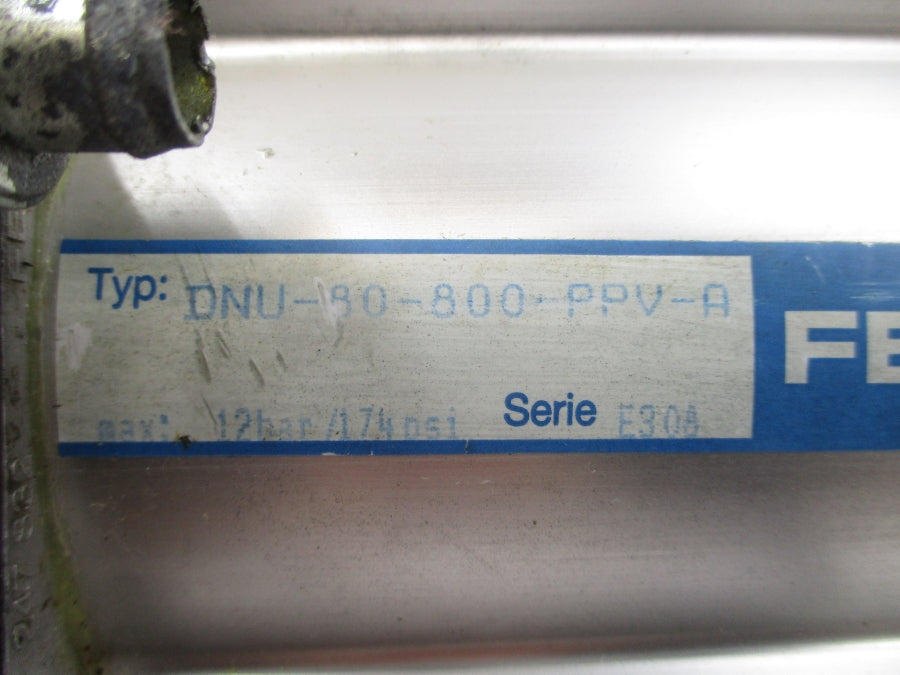 FESTO DNU-80-800-PPV-A SER. E308 174PSI UNMP