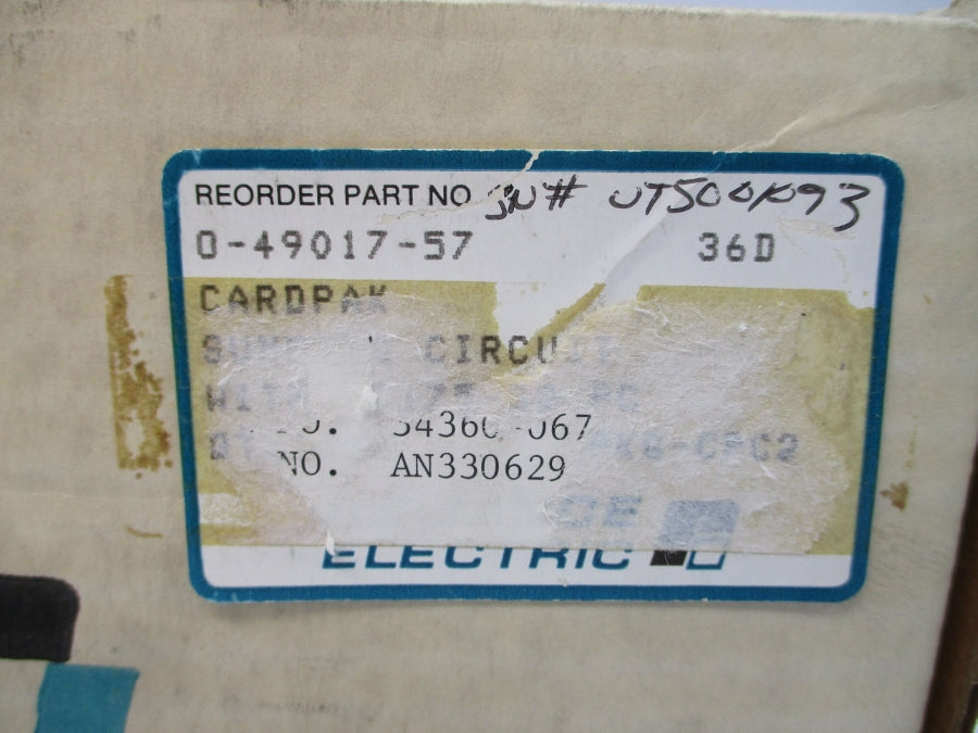 RELIANCE ELECTRIC 0-49017-57 NSMP