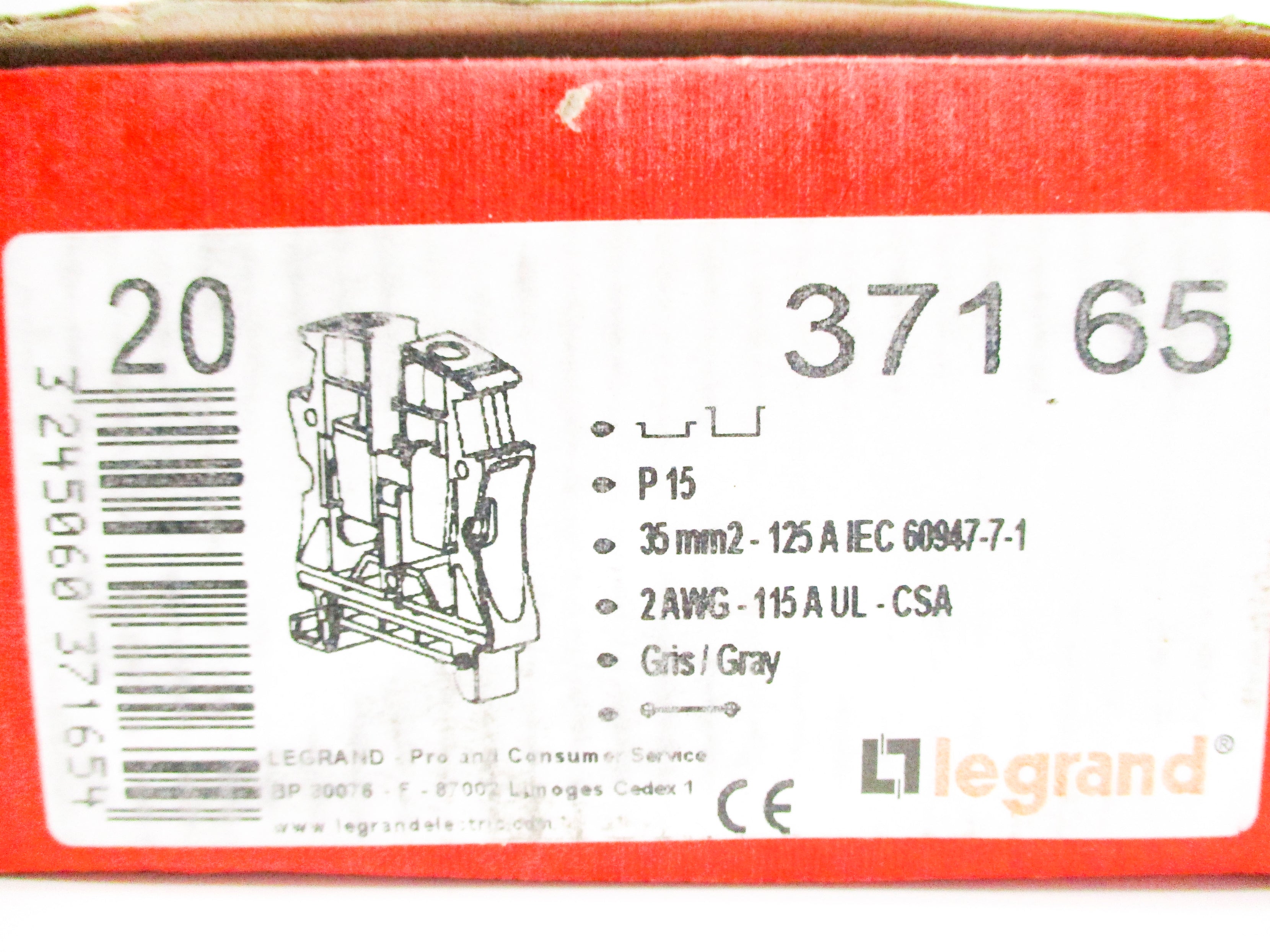 LEGRAND 37165 (PKG OF 20) NSMP
