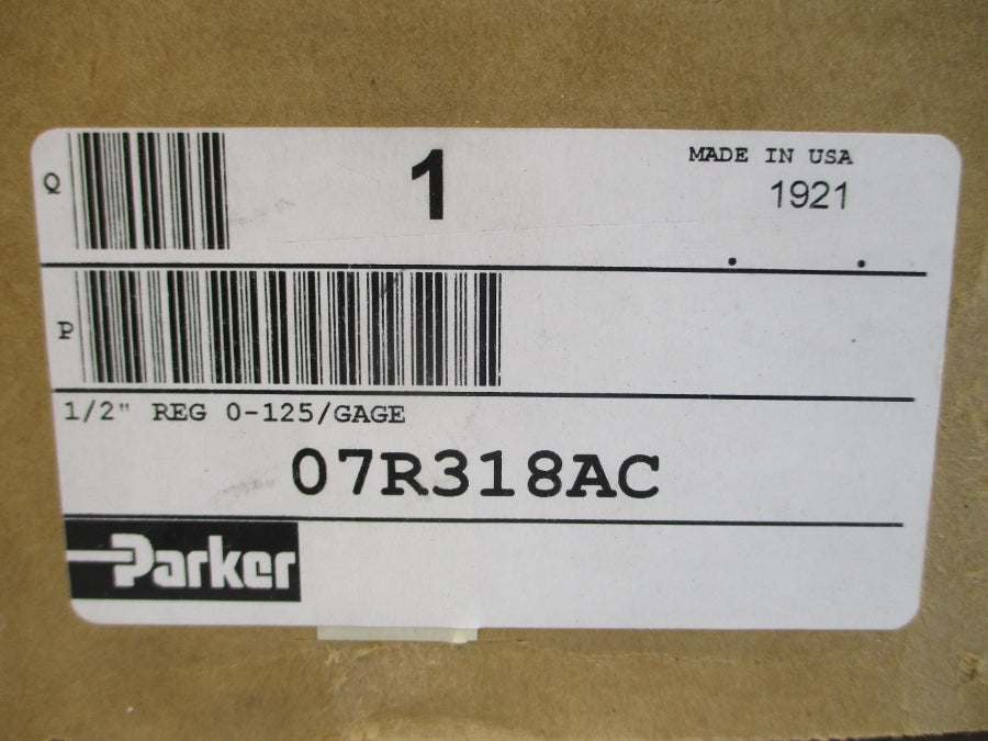 PARKER 07R318AC 250PSI 1/2" NSMP