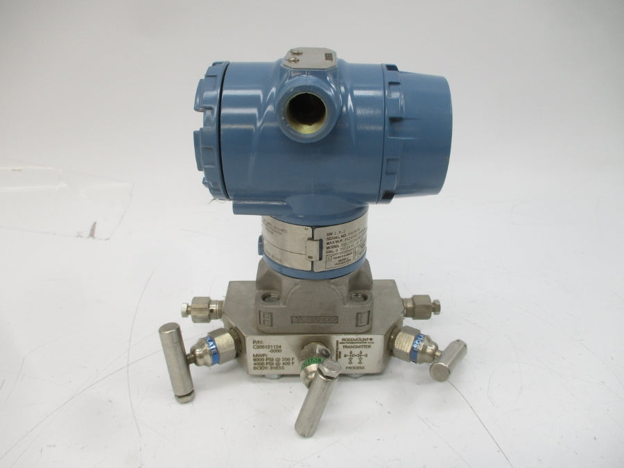 ROSEMOUNT 3051CD3A03A1AH2B1E5M5DF 10.5-42.4VDC 3626PSI NSNP