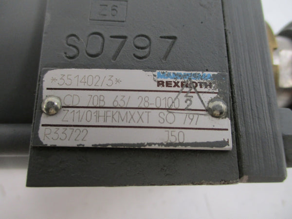 REXROTH CD70B63/28-0100 Z11/01HFKMXXT NSNP
