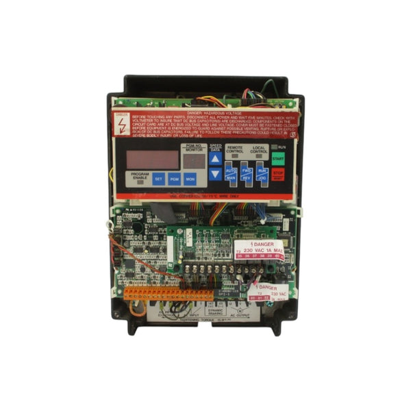 RELIANCE ELECTRIC 2GU21001 GP-2000 200/230VAC 4.5/5.3A (NO COVER) UNMP