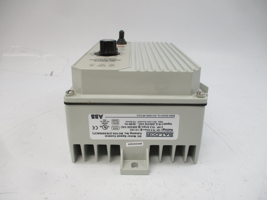 BALDOR BC154 CN3000A37 208/230VAC 15A NSNP