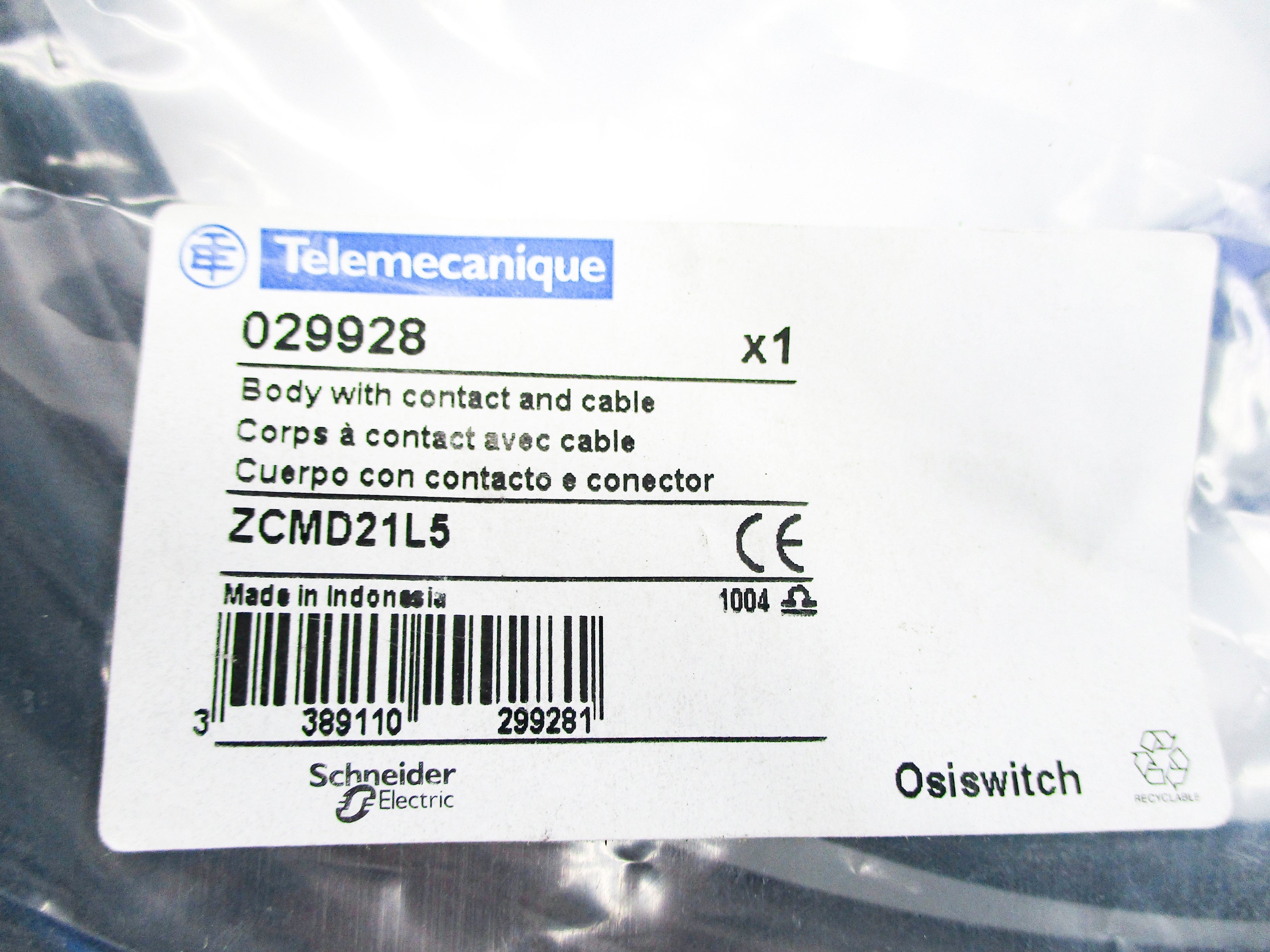 TELEMECANIQUE ZCMD21L5 NSMP
