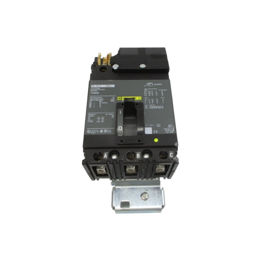 SQUARE D FA36020 SER. 2 600V 20A (AS PICTURED) NSNP