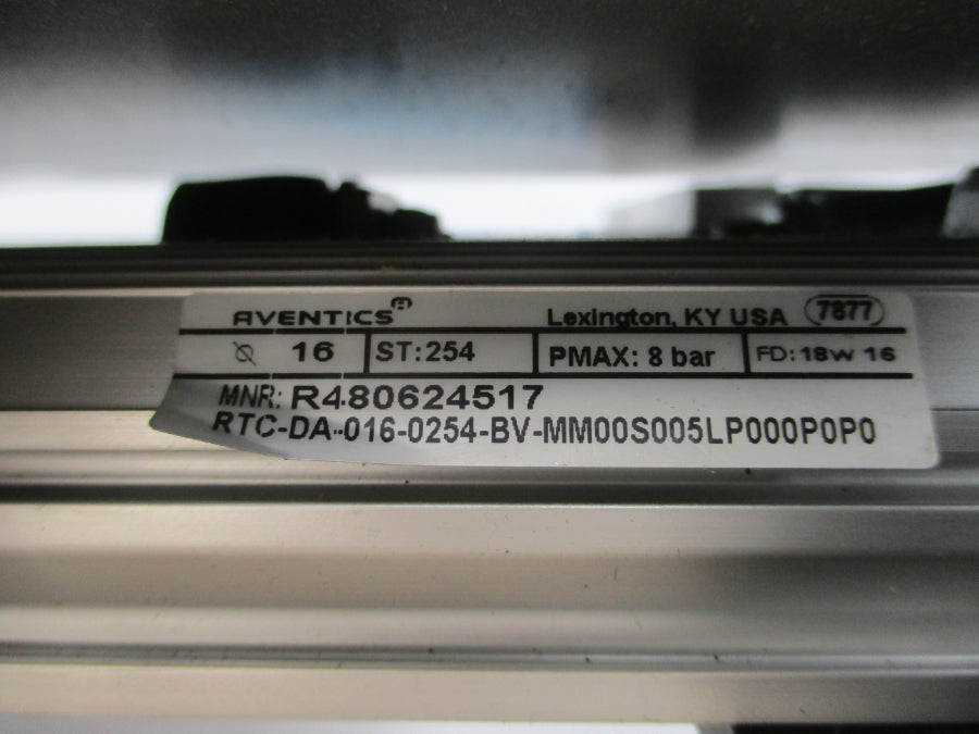 AVENTICS R480624517 RTC-DA-016-0254-BV-MM00S005LP000P0P0 (AS PICTURED) NSNP
