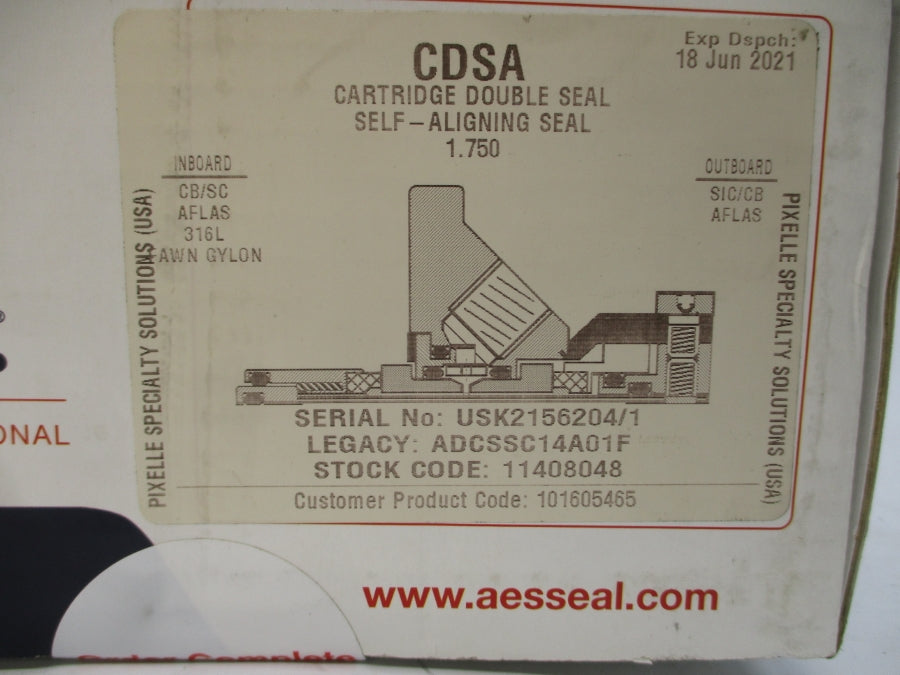 AES SEAL ADCSSC14A01F 1.750" NSMP