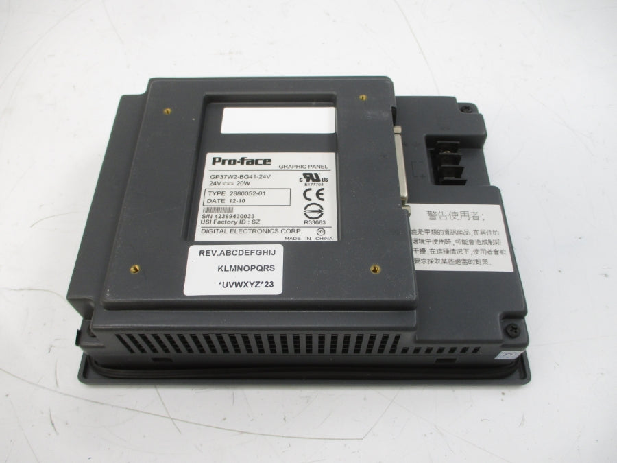 DIGITAL ELECTRONICS GP37W2-BG41-24V 2880052-01 24V NSMP