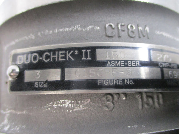 CRANE 3G15CPF-9 275PSI 3" NSMP