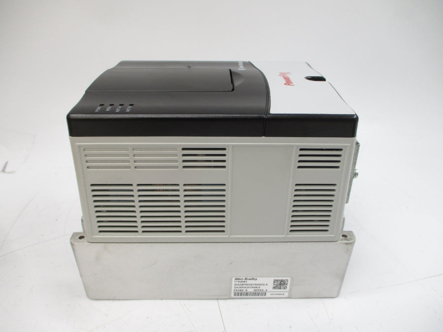 ALLEN BRADLEY 20AD8P0A0AYNANC0 SER. A F/W 5.001 480VAC 9.8A NSMP
