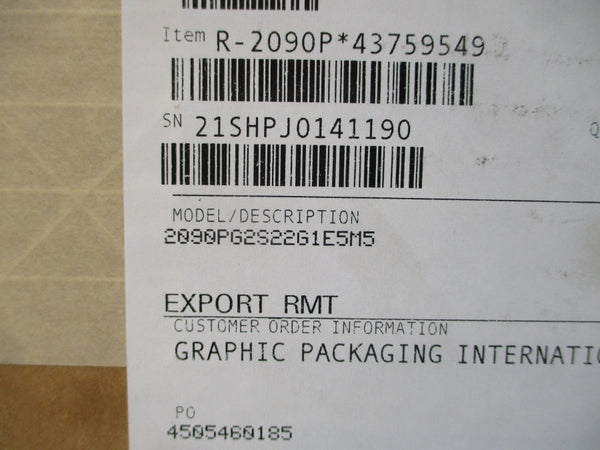 ROSEMOUNT 2090PG2S22G1E5M5 10.5-42.4VDC 150PSI NSMP