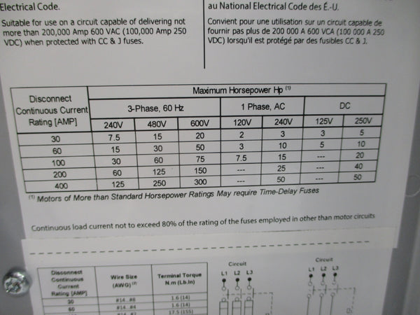 ALLEN BRADLEY 194R-KJ30-1753-PY SER. B 30A NSMP