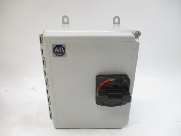 ALLEN BRADLEY 194R-KJ60-1753-PB SER. A 600VAC 60A NSMP