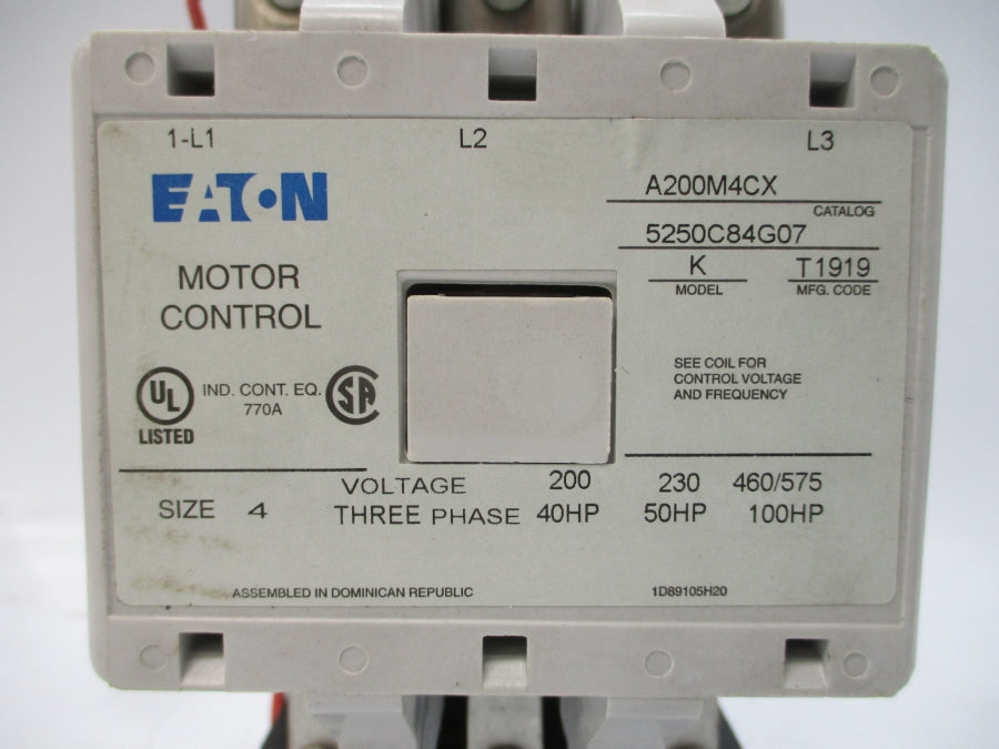 EATON A200M4CX 440/480V 770A NSNP