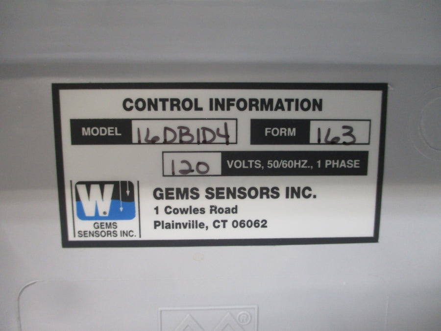WARRICK CONTROLS 16DB1D4 120V NSNP