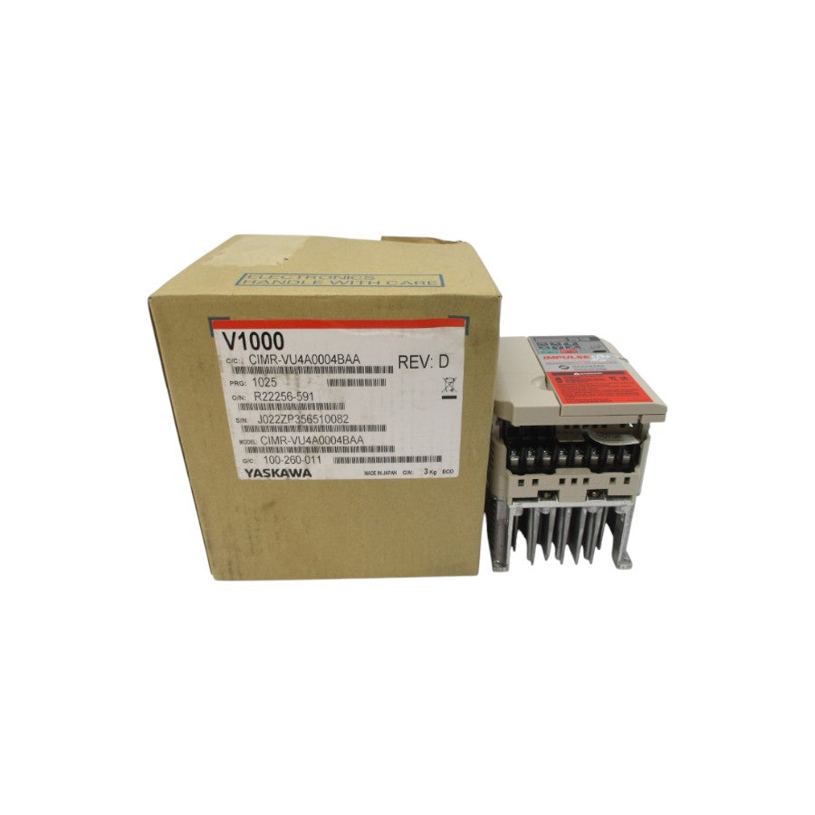 YASKAWA CIMR-VU4A0004BAA 380-480VAC 4.3/3.2A REV. D NSMP