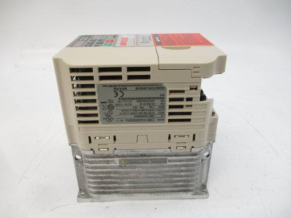 YASKAWA CIMR-VU4A0004BAA 380-480VAC 4.3/3.2A REV. D NSMP