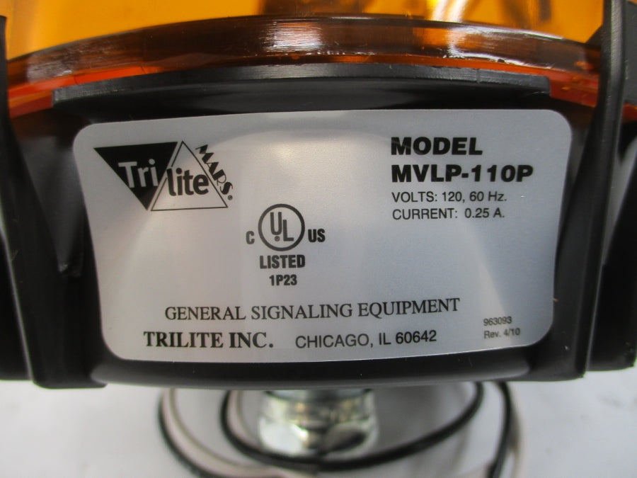 TRILITE MVLP-110P 120V 0.25A (AMBER) NSNP