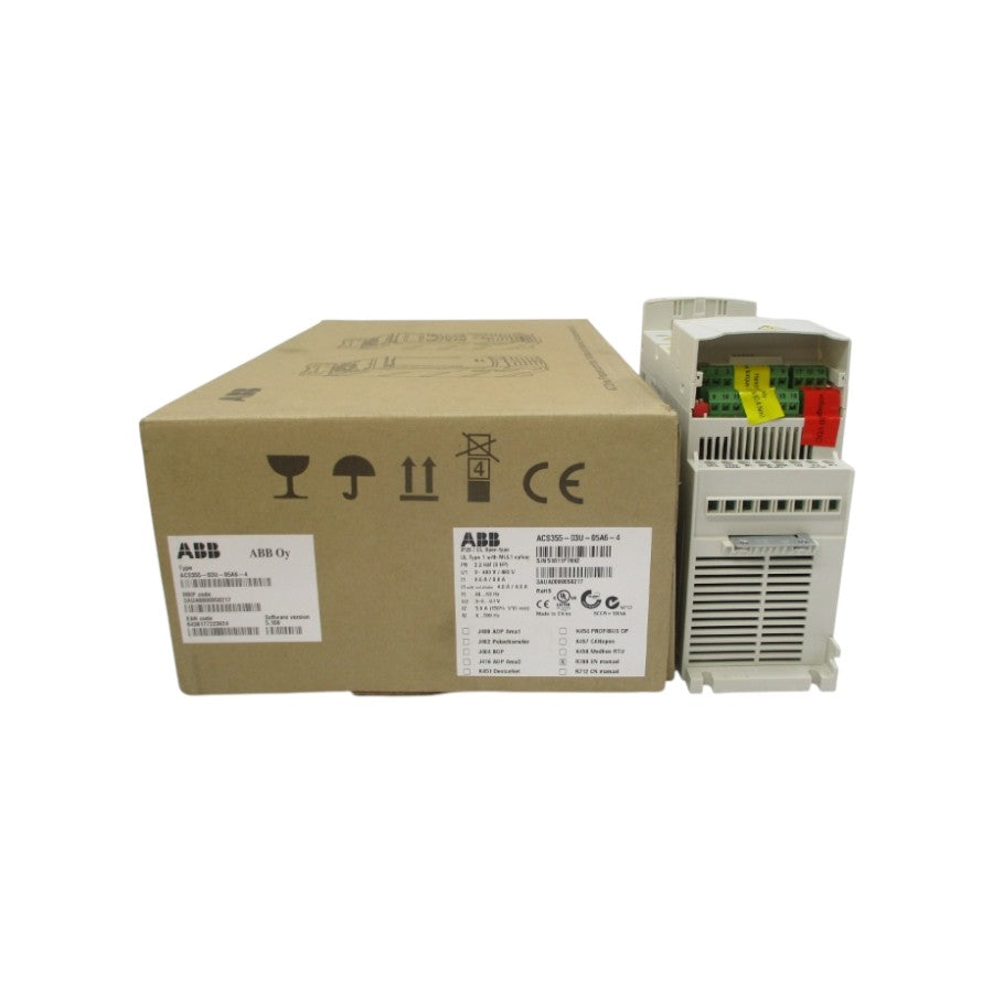 ABB ACS355-03U-05A6-4 400/480V 9.6/8.0A NSMP