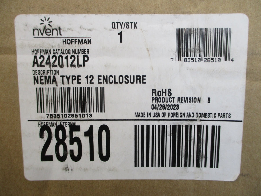 HOFFMAN A242012LP NSMP