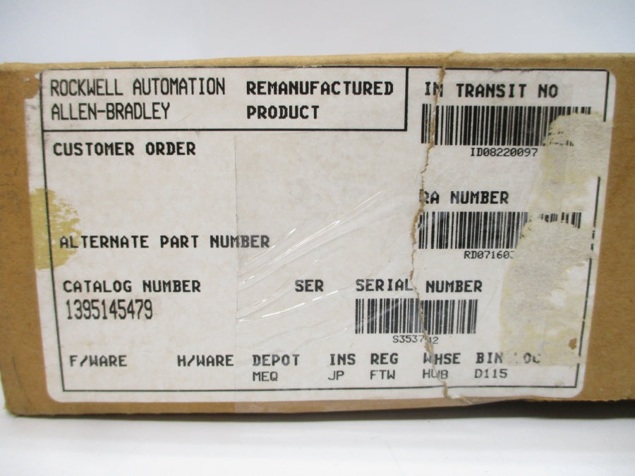 ALLEN BRADLEY 145479 REV. 07 REMAN