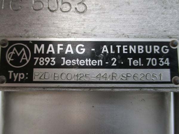 MAFAG PZD/BOO/125-44/R/SP62051 UNMP