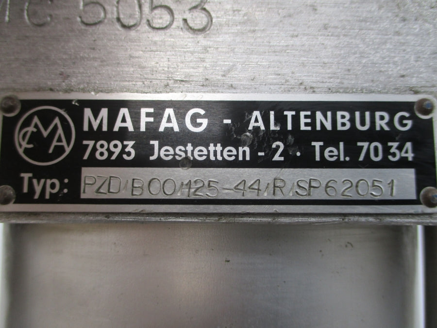 MAFAG PZD/BOO/125-44/R/SP62051 UNMP