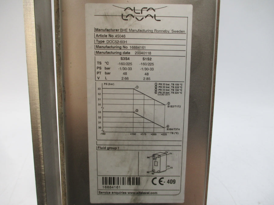 ALFA LAVAL 45046 DOC52-60H NSNP
