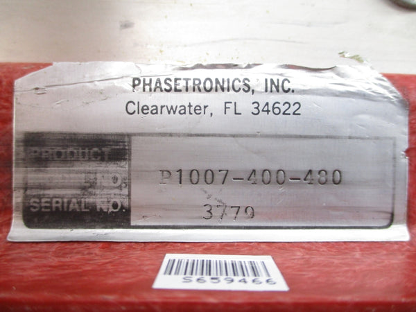 PHASETRONICS P1007-400-480 UNMP