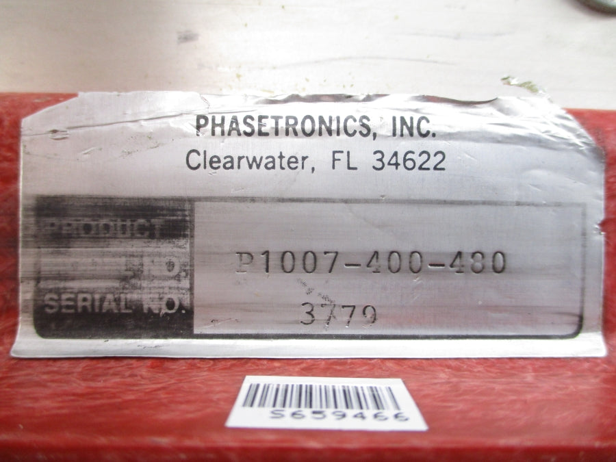 PHASETRONICS P1007-400-480 UNMP