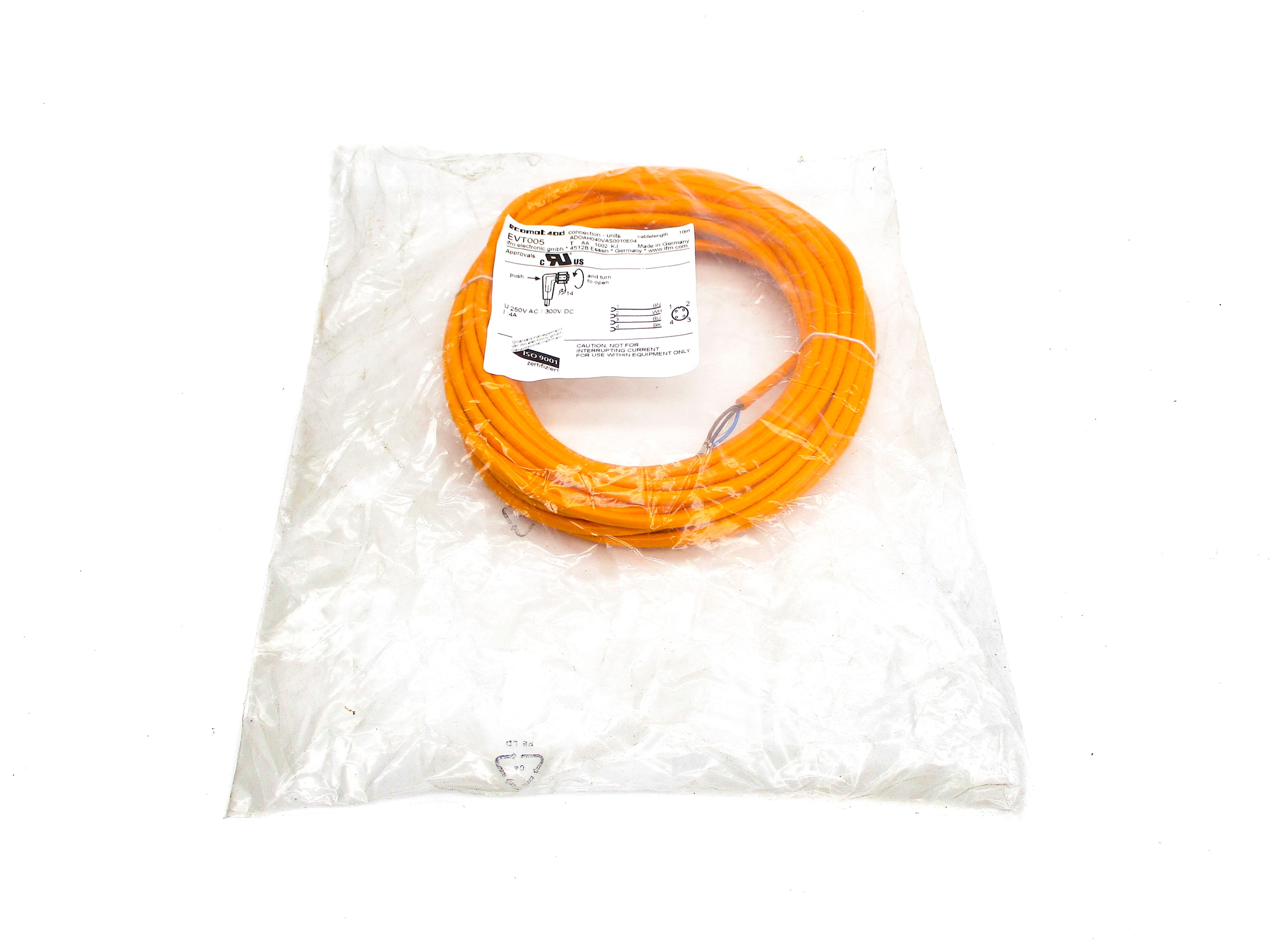 IFM EFECTOR EVT005 ADOAH040VAS0010E04 250VAC 4A NSMP