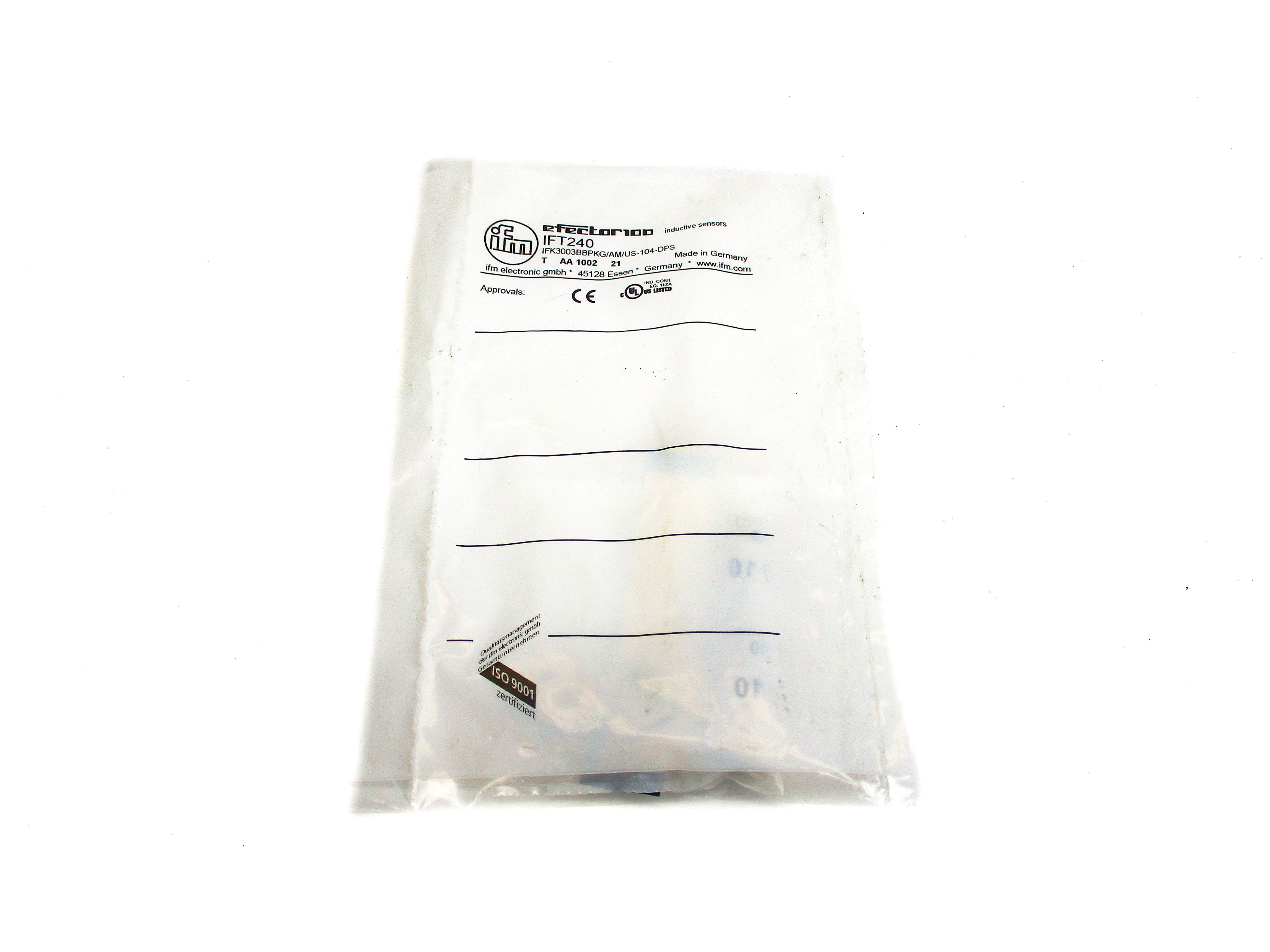 IFM EFECTOR IFT240 IFK3003BBPKG/AM/US-104-DPS NSMP