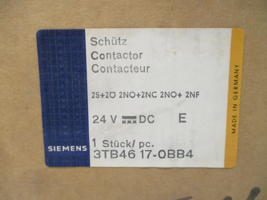 SIEMENS 3TB4617-0BB4 24VDC 80A NSMP