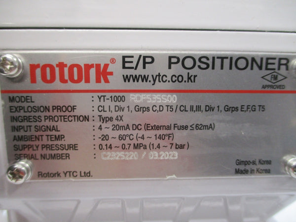 ROTORK YT-1000RDF535S00 NSNP