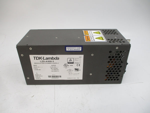 TDK-LAMBDA LZS-A500-3 100-240VAC 7.3A REV. Q NSMP