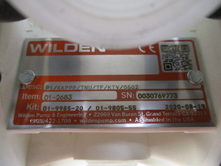 WILDEN P1/KKPPP/TNU/TF/KTV/0502 01-2683 NSMP