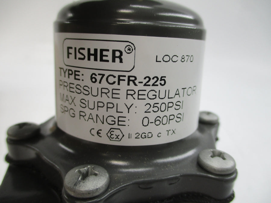 FISHER 67CFR-225 0-60PSI 1/4" NSMP