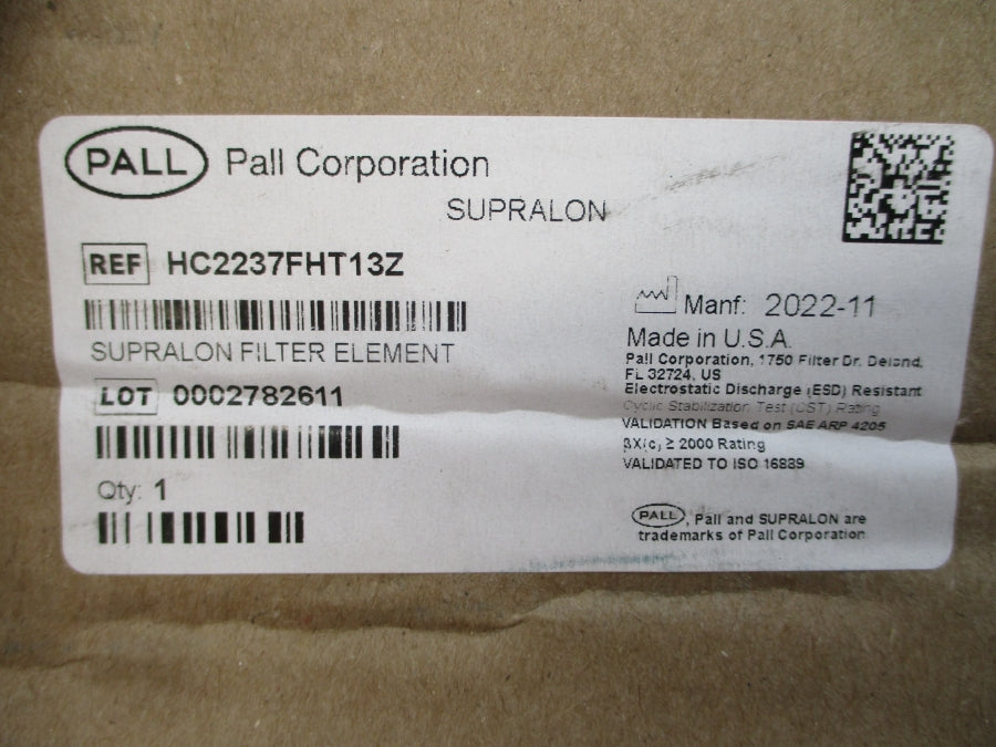 PALL HC2237FHT13Z NSMP