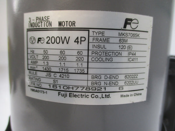FUJI EELCTRIC MKS7065K 200/220V 1.3/1.1A NSNP