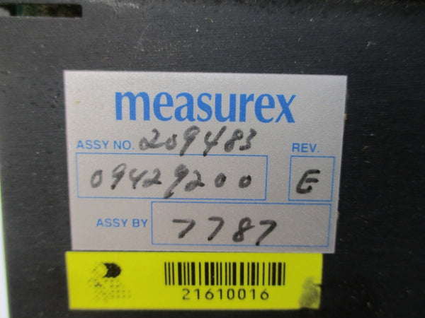 MEASUREX 09429200 REV. E NSNP