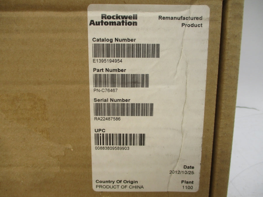 ROCKWELL AUTOMATION 194954 REMAN