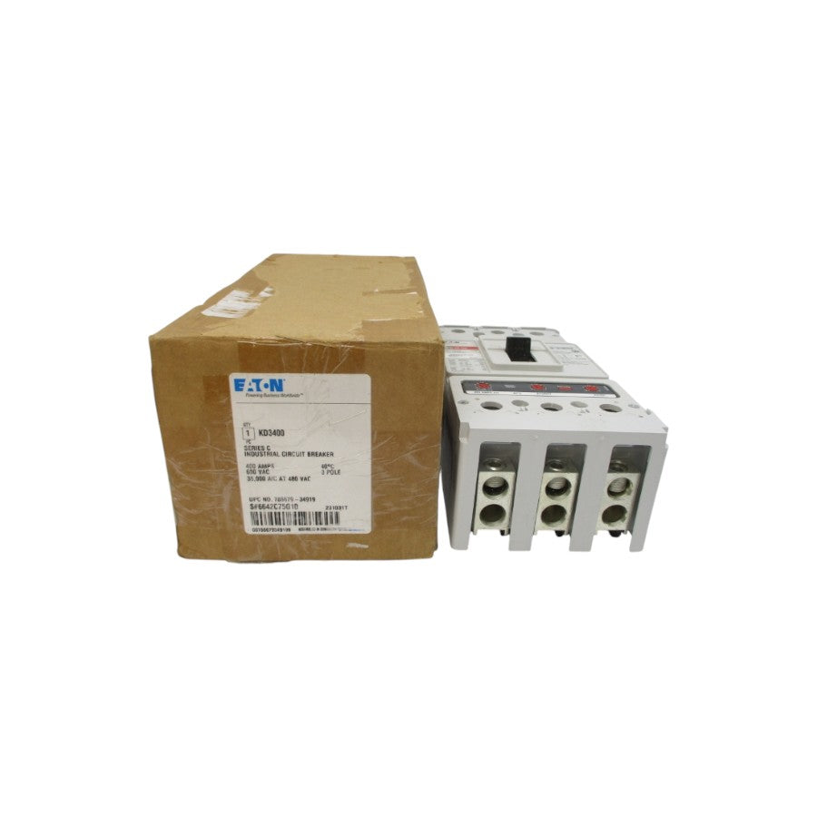 EATON KD3400 1492D81G03 SER. C 600VAC 400A NSMP