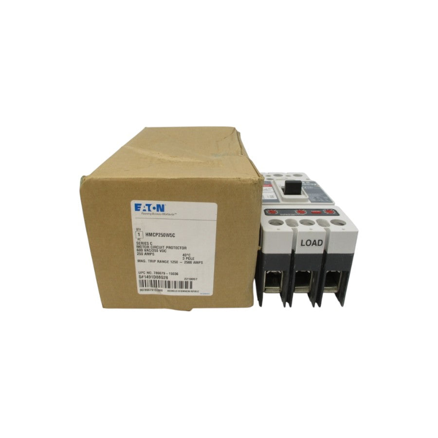 EATON HMCP250W5C 1491D88G28 SER. C 600VAC 250A NSMP