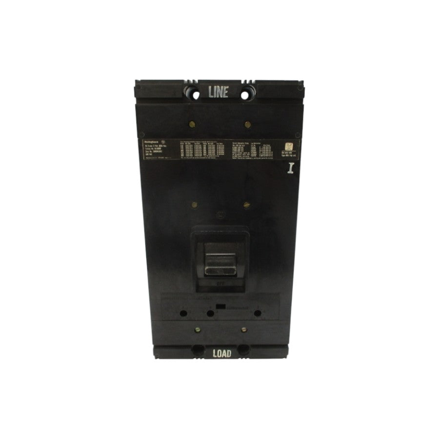 WESTINGHOUSE MA3800F 2600D43G02 600VAC 800A NSNP