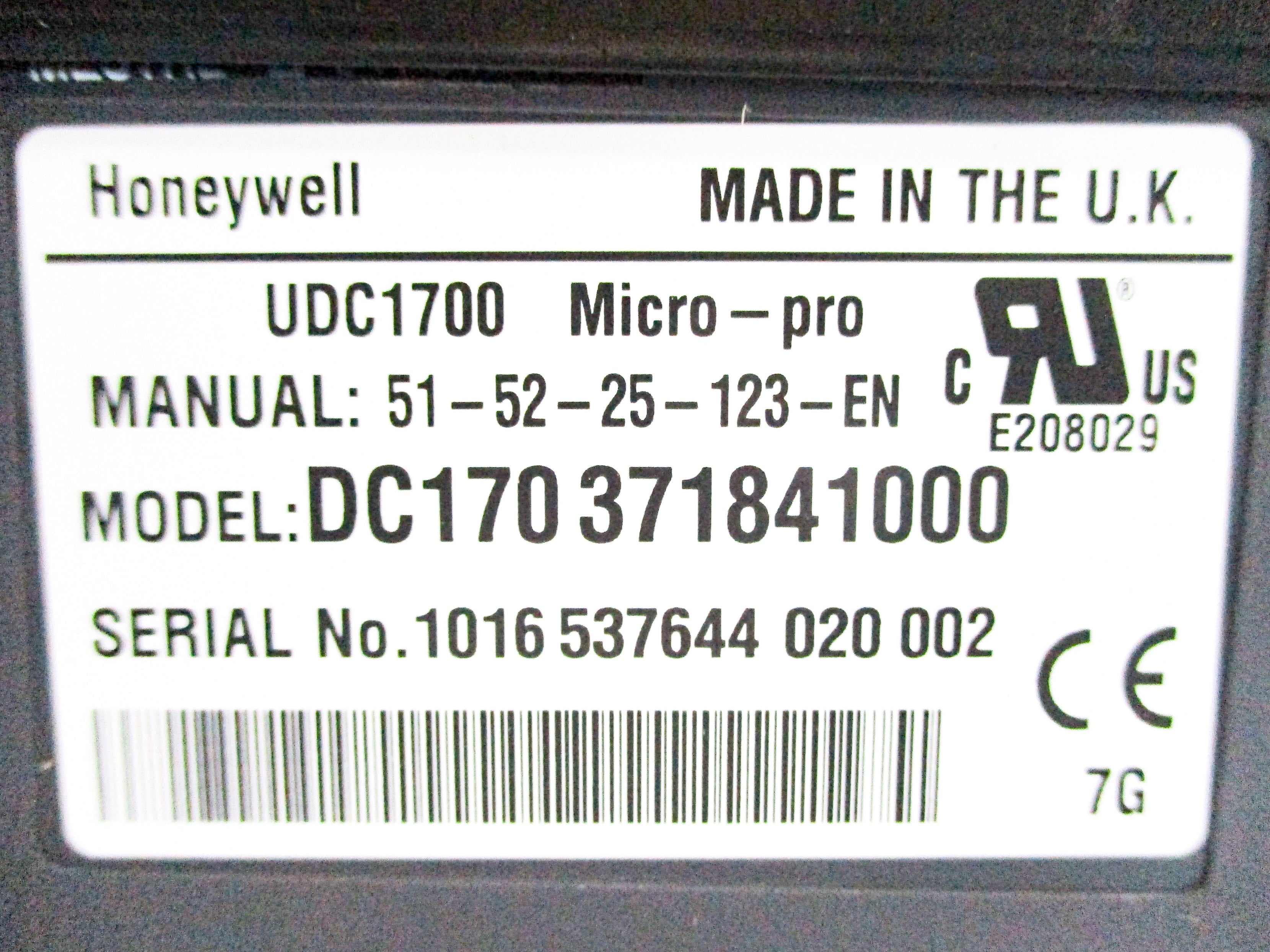 HONEYWELL DC170371841000 NSNP