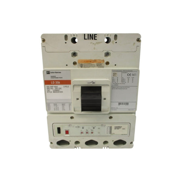 CUTLER HAMMER LD3600F LES3600LS 600VAC 600A NSNP