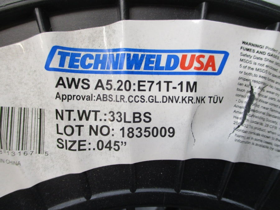 TECHNIWELD USA AWSA5.20:E71T-1M .045" NSNP