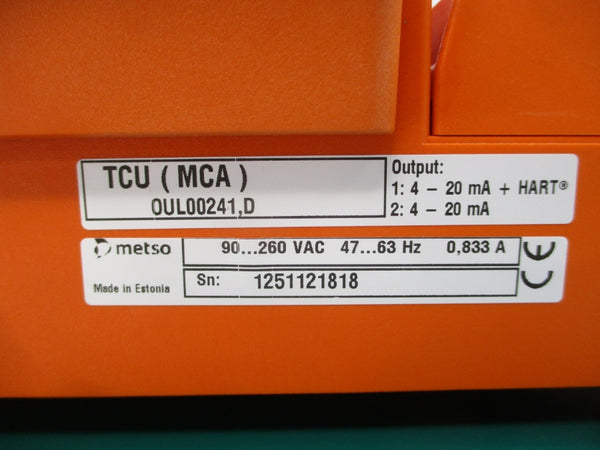 METSO TCU(MCA) OUL00241.D 90-260VAC 0.833A NSNP