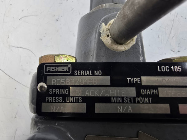 FISHER LR125 1" NSNP